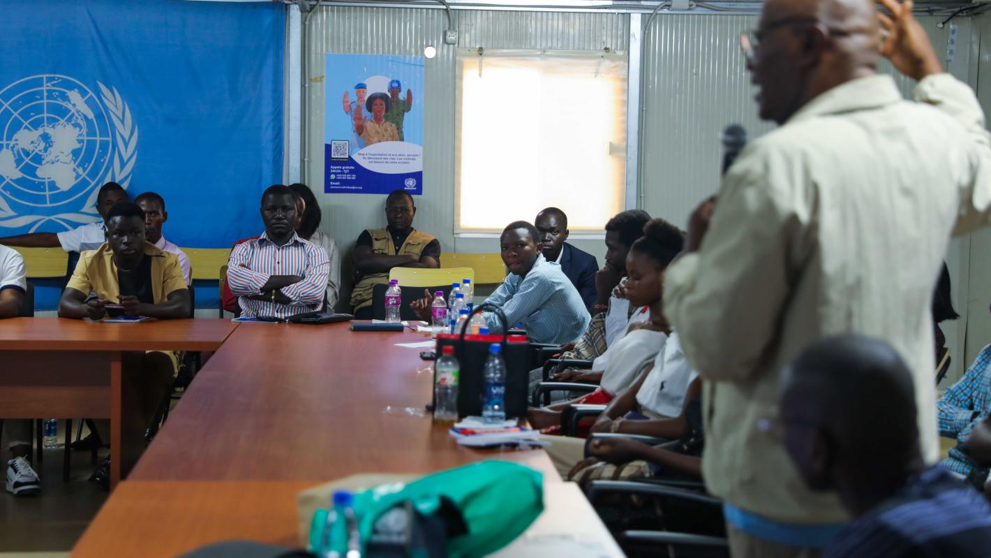 Between December 2025 and mid-January 2026, MONUSCO documented a significant decrease in serious violations of children's rights, while simultaneously intensifying its prevention efforts. Photo MONUSCO ©Didier Vignon Dossou-Gbakon
