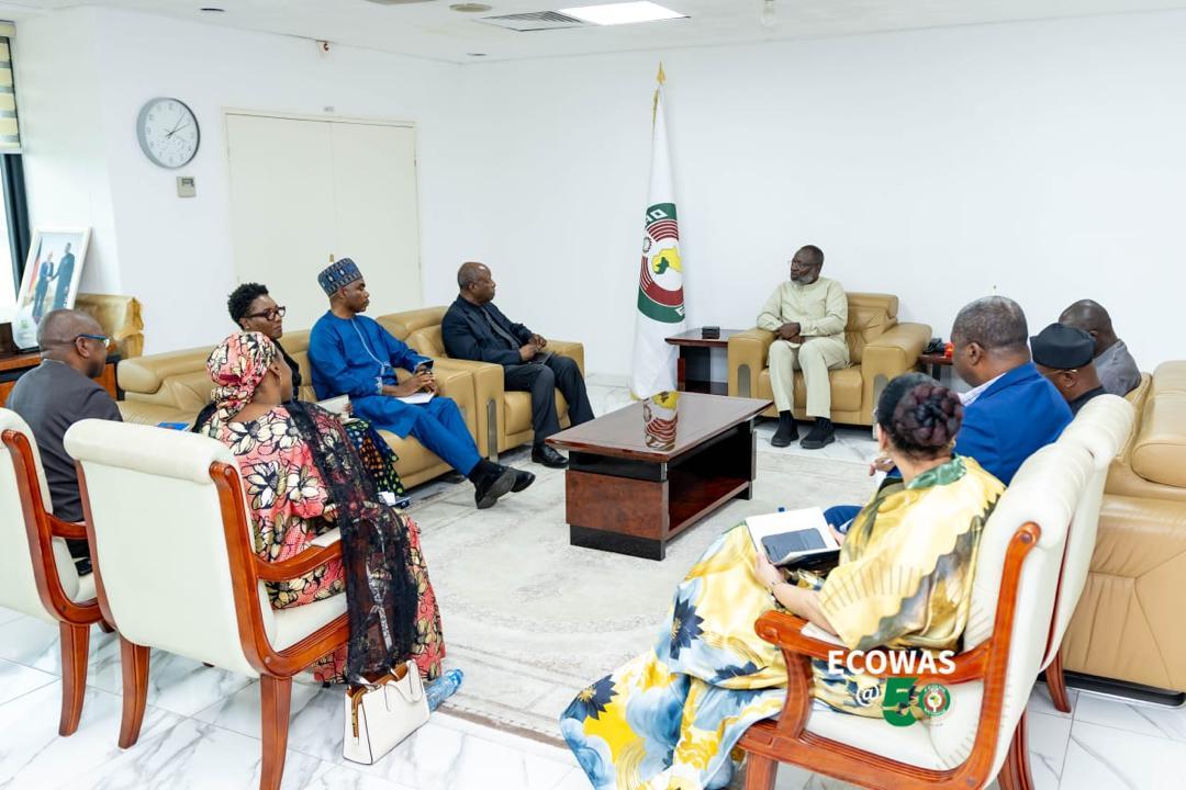 SRSG Simao meeting with the President of the ECOWAS Commission, Dr. Omar Alieu Touray
