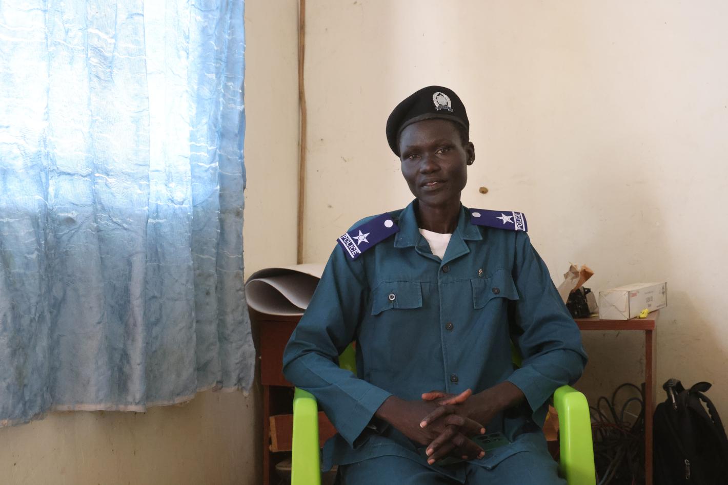 Woman police officer