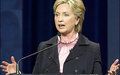 Hillary Clinton : «Il faudra résoudre les problèmes politiques sous-jacentes à l’Est»