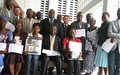 Des journalistes congolais primés pour leur engagement en faveur de la paix